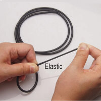 Silkon Elektrode DIY Leitfähiger Silikon 1Meter Schleife Elektrode Elektrostimulation 2mm