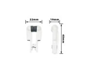 2x Bi-Polar Klammern Elektroden Nippel-Elektrode Elektrostimulation 2mm