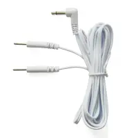 2 Stück 2,5mm Elektroden Kabel für EStim E-Stim...