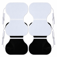 1x Elektrodenpads Taille & Rücken 15 × 10 cm – Selbstklebend – 2 mm Anschluss – TENS / EMS / E-Stim